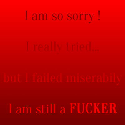 I am still a fucker, par Xavier E. G. Dierick
